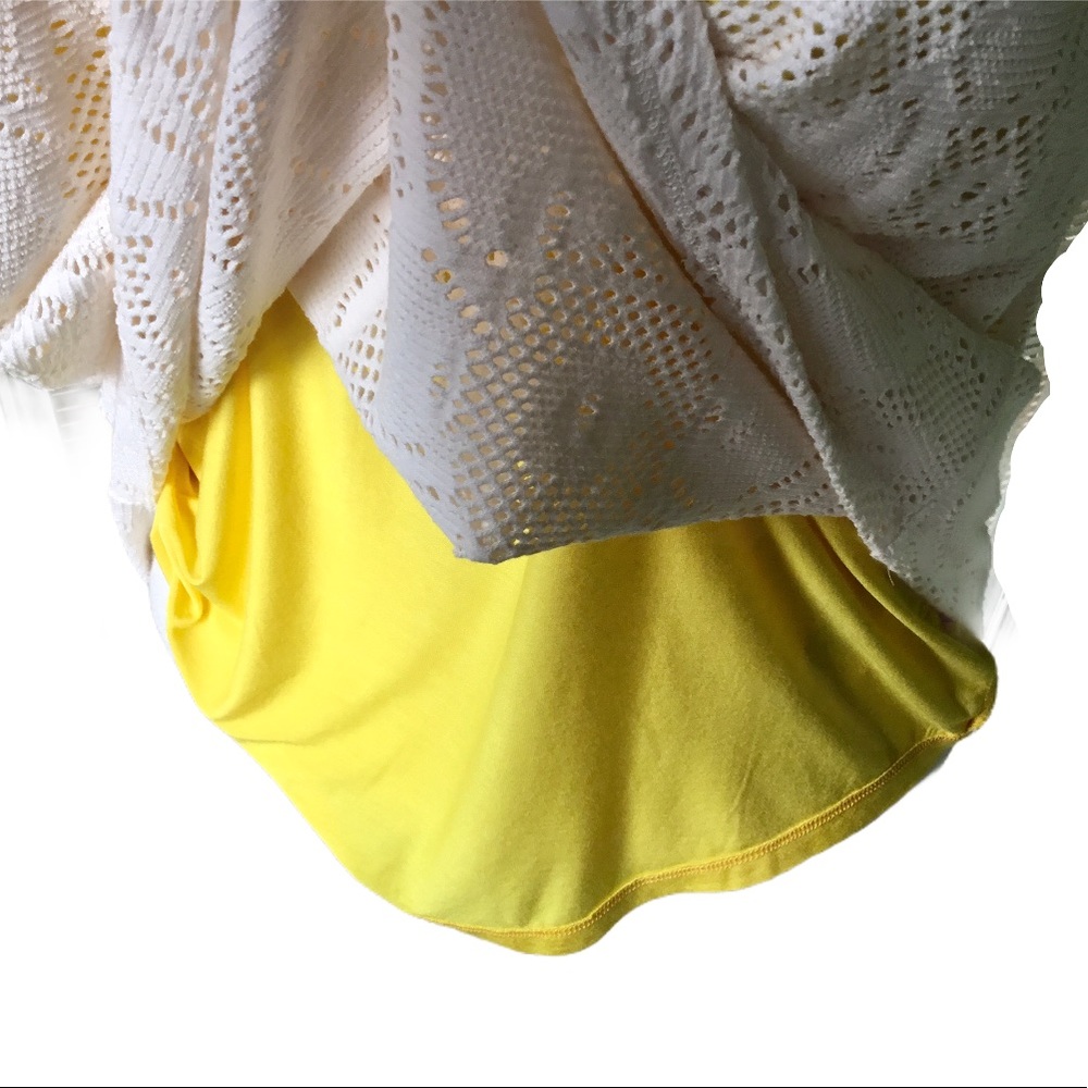 Anthropologie Lace Overlay Cosette High Neck Top - Picture 5 of 8
